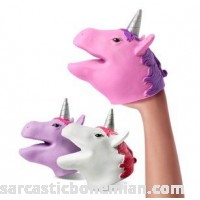 Unicorn Hand Puppet Toy Flexible Fantasy Hand Puppet 1 Count B0063Z3ZFI